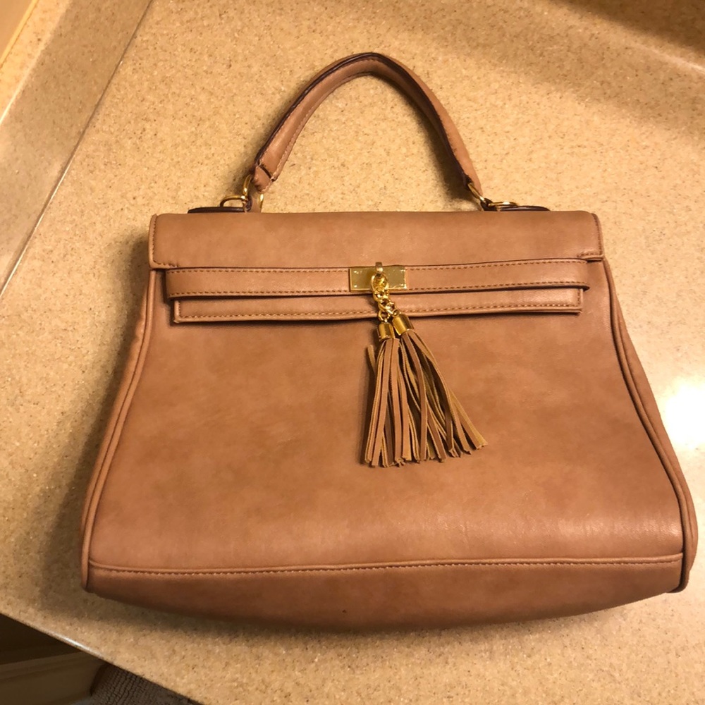 Aldo Tan Tassel Purse